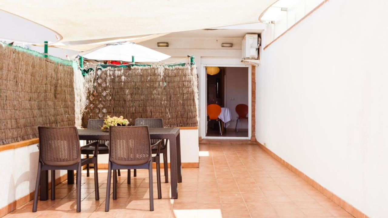 Patio Budget Apartment 12 Calonge (Catalonia) Exterior foto